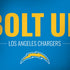 NFL Los Angeles Chargers Team Motto Dell Alienware Skin